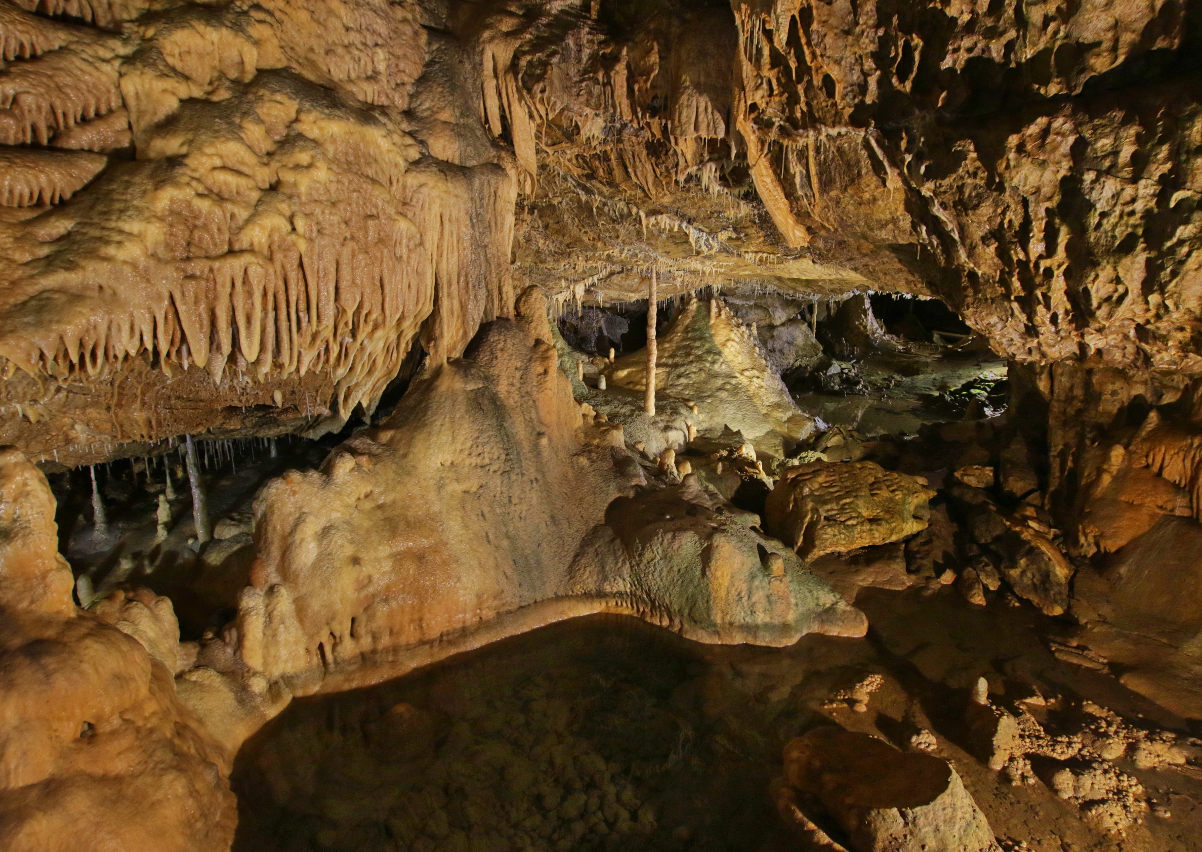 Gours de la salle des Fromages